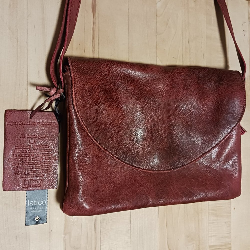 Latico Leather MARCUS Crossbody Purse